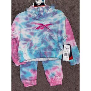 Reebok Toddler Tie-Dye 2-Piece Set 24M